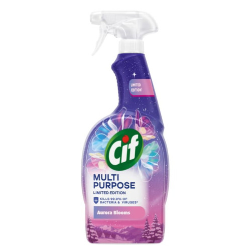 Багатофункціональний спрей Cif Multipurpose Cleaner Aurora Blooms, 750 мл